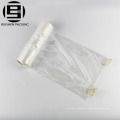 HDPE transparent star seal bag on roll for trash